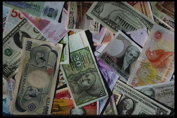 125025 Variety Of Bills A4 Photo Print