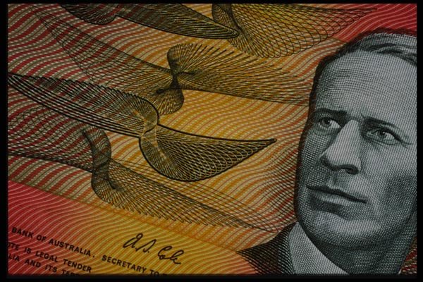 125027 Close Up, Australian Dollar A4 Photo Print