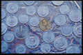 125030 Chinese Coins A4 Photo Print