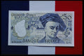 125070 French Bill On Flag A4 Photo Print