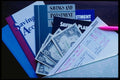 125088 Saving Money By Depositing A4 Photo Print