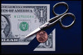 125093 Cutting Corners To Save Every Penny A4 Photo Print
