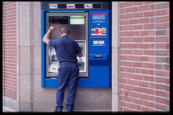 125094 24 Hour Bank Machine A4 Photo Print