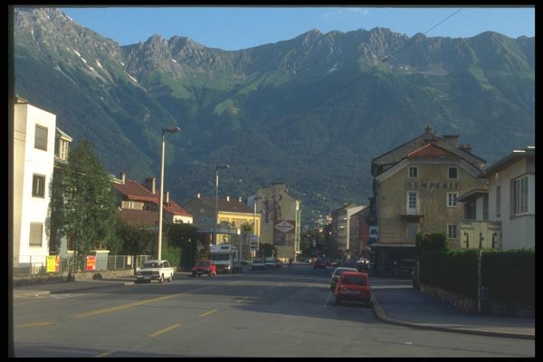 126003 Leopoldstrasse Street A4 Photo Print