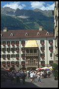 126012 The Goldenes Dachl (Golden Roof) A4 Photo Print