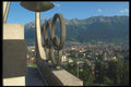 126022 Winter Olympics Sign, Innsbruck A4 Photo Print