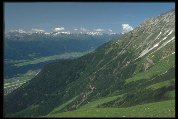 126030 Kemacher Mountainside A4 Photo Print