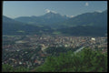 126038 Downtown Innsbruck, Igls Mountains A4 Photo Print