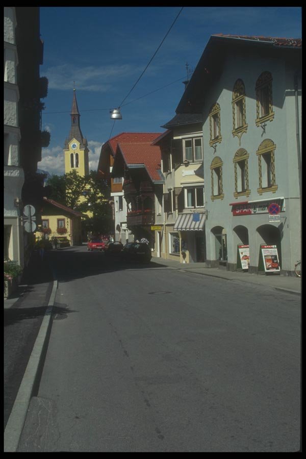 126052 Igls Main Street A4 Photo Print