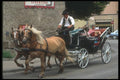 126073 Horse And Carriage On The Go A4 Photo Print