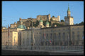 126083 Fort With Old Town Hall A4 Photo Print