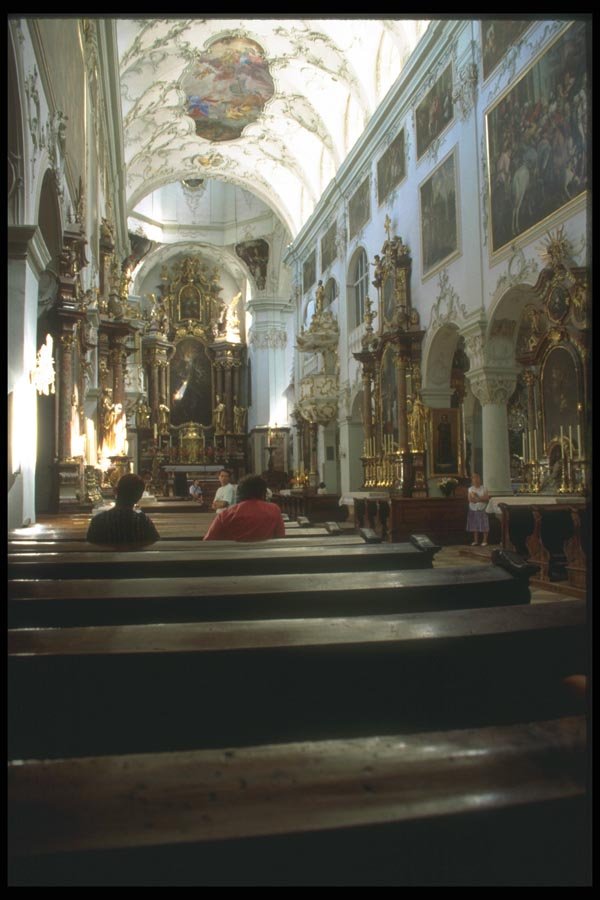 126088 Abbaye St. Pierre (Interior) A4 Photo Print