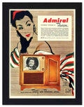 1268 admiral television advert 1951 2 Vintage Advert A4 Photo Print