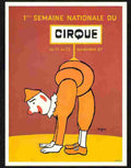 127 01 cirque 1967 Advert A4 Photo Print