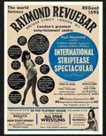 127 01 raymond revue bar 1963 soho london Advert A4 Photo Print