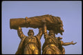 128007 Heroic Statuary, Exposition Of Economic Achievement, Moscow A4 Photo Print