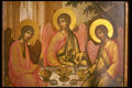 128036 Icon Of The Holy Trinity A4 Photo Print
