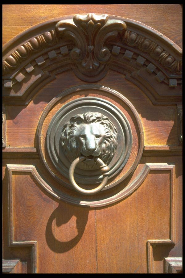128062 Door Knocker, Rustaveli Boulevard A4 Photo Print
