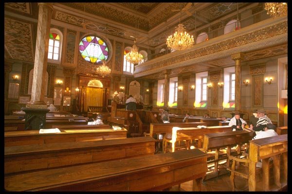 128068 Jewish Synagogue, Old Town Tbilisi A4 Photo Print