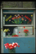 128084 Flower Stand, Echmiadzin A4 Photo Print