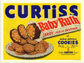 128110 Curtiss Baby Ruth Candy Cookies 1940S Vintage Advert A4 Photo Print