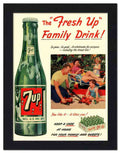 1288 7 up drinks advert 1950s 2 Vintage Advert A4 Photo Print