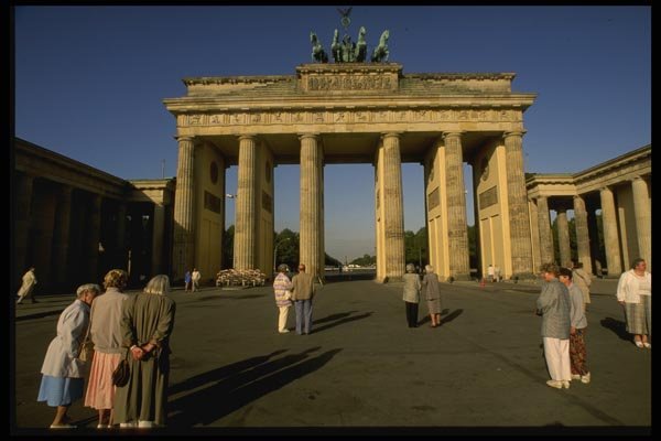 129000 Brandenburg Gate, Berlin A4 Photo Print