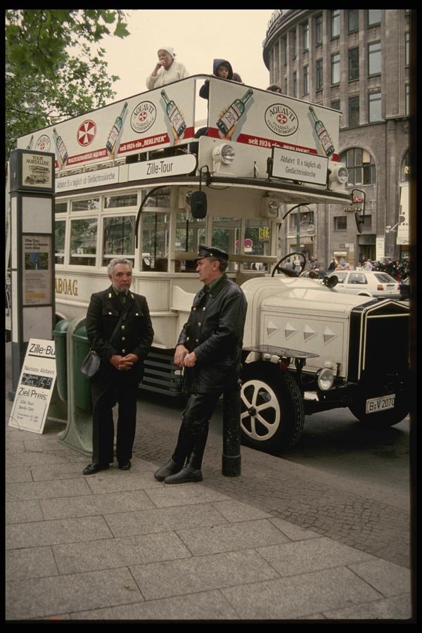 129033 Sightseeing Bus, Tauentzien Strasse A4 Photo Print