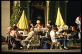 129036 Ku damm Sidewalk Cafe A4 Photo Print