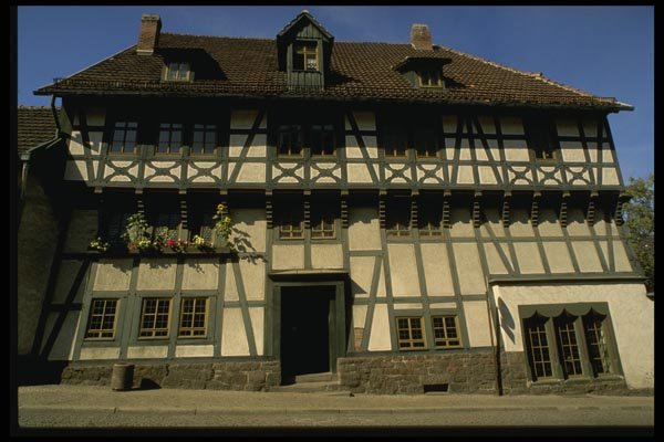 129048 Luther House, Historical Museum A4 Photo Print