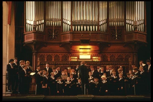 129078 Thomas Boys' Choir, A Leipzig Tradition Since 1254 A4 Photo Print