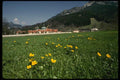 129085 Field With Ettal Monastery, Bavaria A4 Photo Print