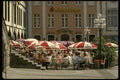 129094 Outdoor Cafes, Koblenz Old Town A4 Photo Print