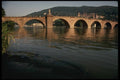 129098 Neckar River Bridge, Heidelberg A4 Photo Print