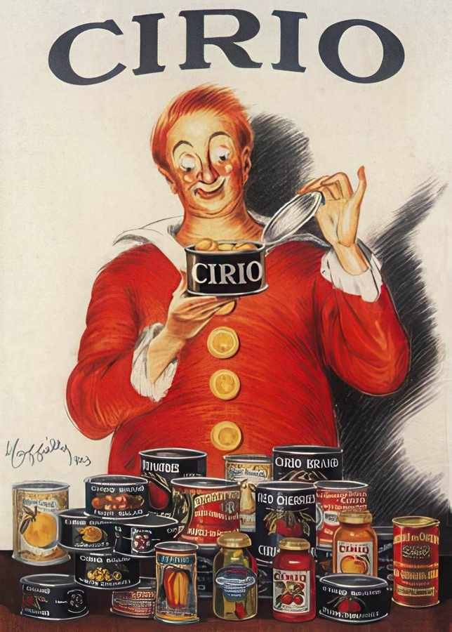 13 Cirio 1923 Vintage Advert A4 Photo Print
