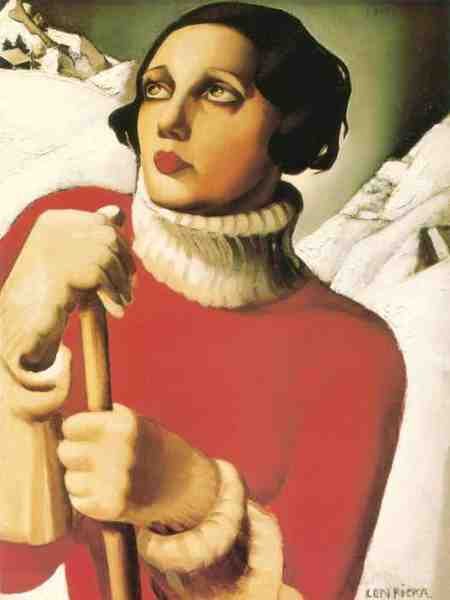 13 De Lempicka 1929 St Moritz A4 Photo Print