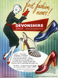 13 Devonshire Shoes Vintage Advert A4 Photo Print