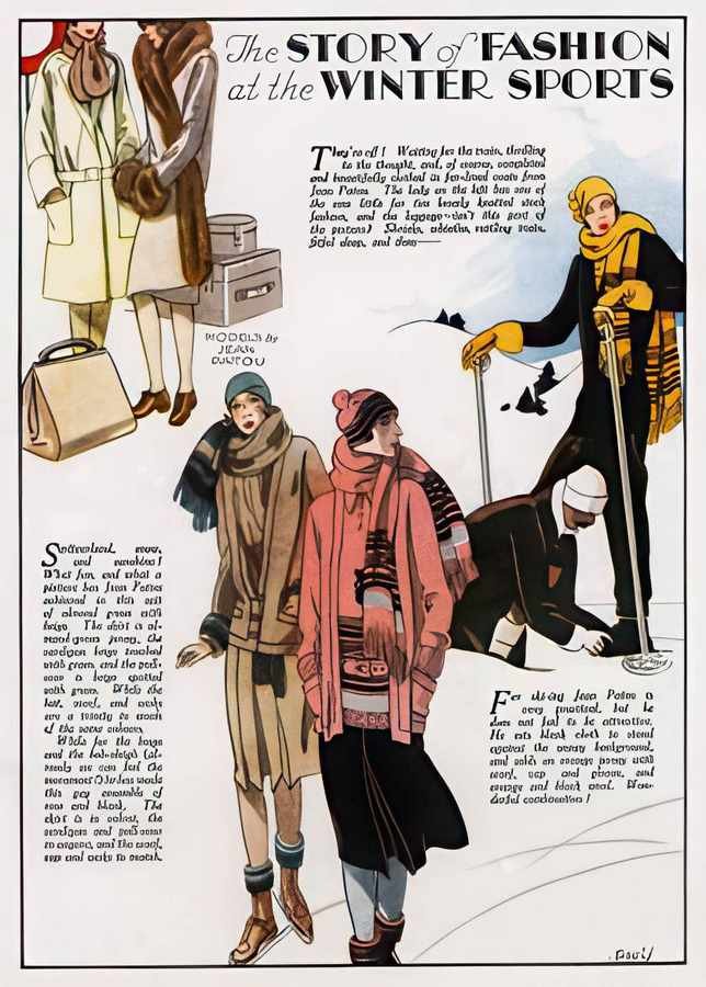 13 Fashion On The Pi Vintage Advert A4 Photo Print