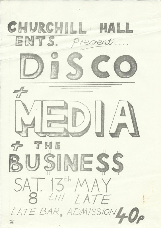 13 Punk Flyer A4 Photo Print