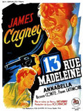 13 Rue Madeleine 05 film star poster A4 Photo Print