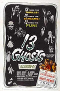13 ghosts 01 film star poster A4 Photo Print