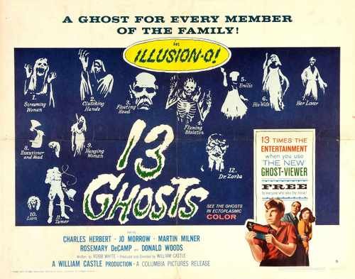 13 ghosts 03 film star poster A4 Photo Print