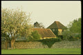 131027 15th Century House And Barn With Hawthorn A4 Photo Print