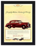 1317 wolsey car advert 1949 2 Vintage Advert A4 Photo Print