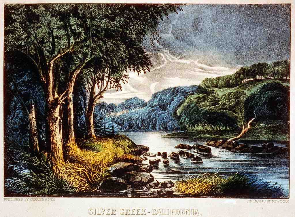 133 Silver Creek Vintage A4 Photo Print