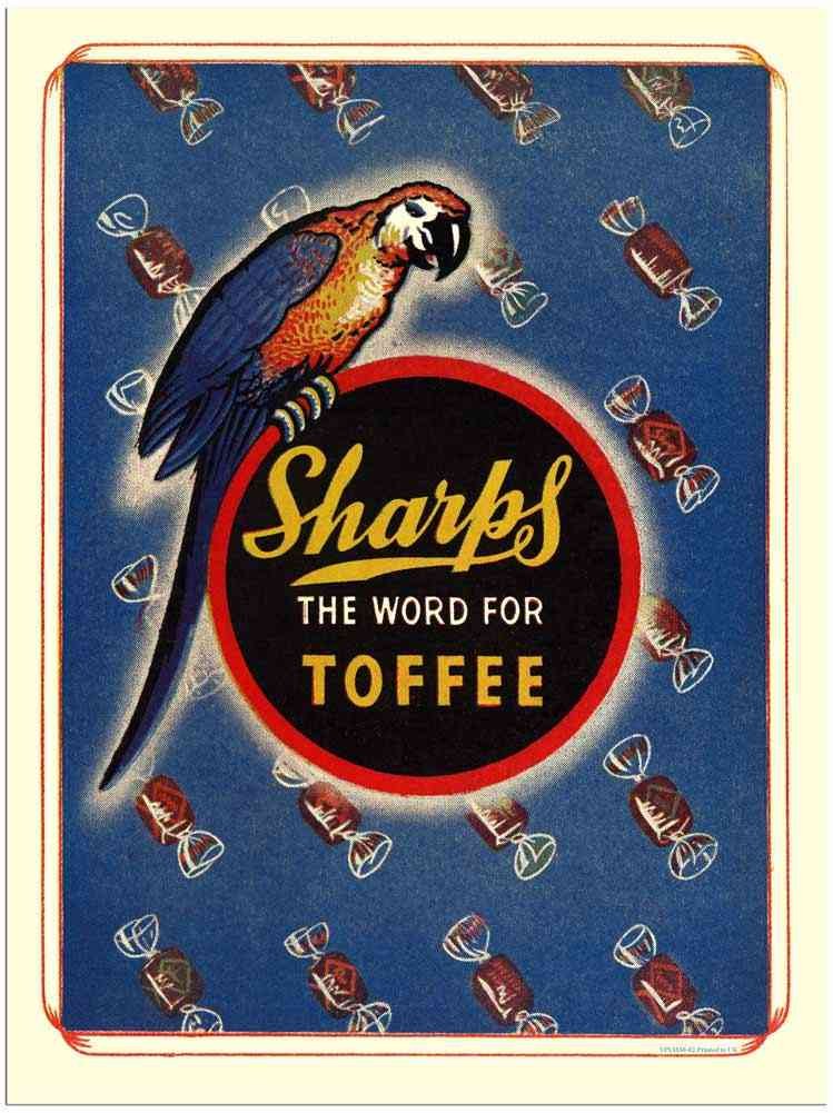 13330 02 Sharps Toffee Vintage Advert A4 Photo Print