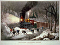 135 Snowbound Vintage A4 Photo Print