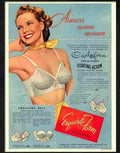 135K exquisite form bra 1950s Advert A4 Photo Print