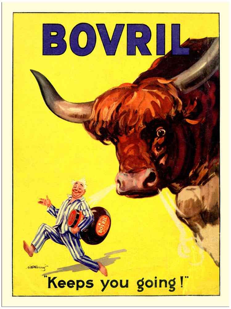 1367 Bovril Keeps You Going 1 1934 advert A4 Photo Print