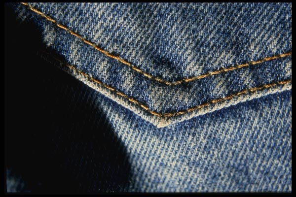 137015 Denim A4 Photo Print